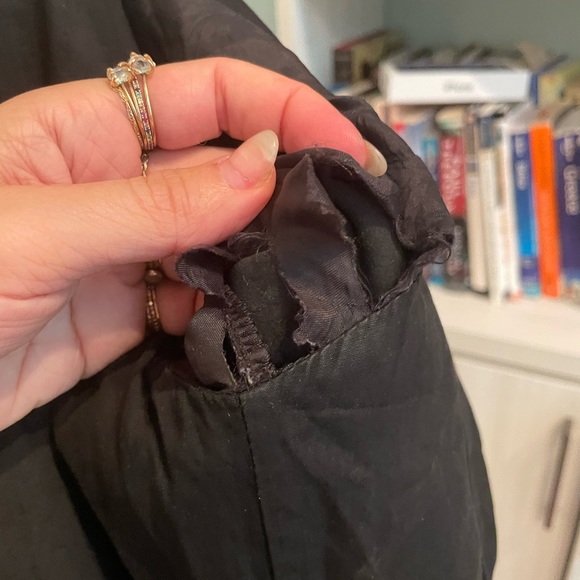 Worn Vince leather jacket with star stud embellished detail - Picture 5 of 9